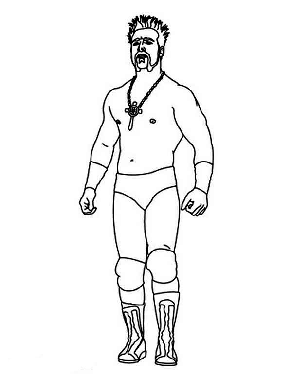 Wrestling, : Sheamus from World Wrestling Entertainment  Coloring Page