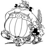 Asterix, How To Draw Asterix Obelix And Dogmatix Coloring Page: How to Draw Asterix Obelix and Dogmatix Coloring Page