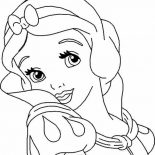 Snow White, Picture Of Snow White Coloring Page: Picture of Snow White Coloring Page