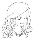 Taylor Swift, Chibi Taylor Swift Coloring Page: Chibi Taylor Swift Coloring Page