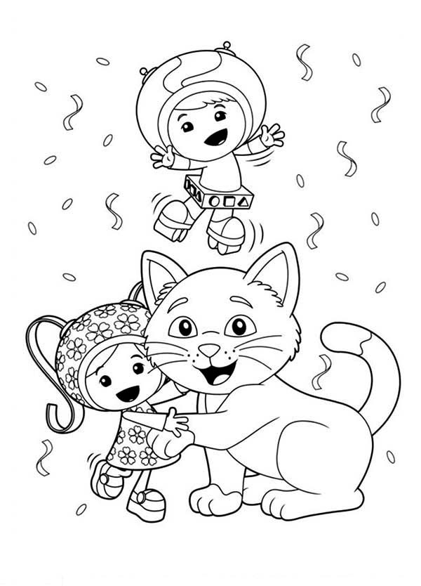 Milli Is Kitten Love In Team Umizoomi Coloring Page ...
