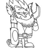 Monsters, Vegeta Robot Monster Coloring Page: Vegeta Robot Monster Coloring Page