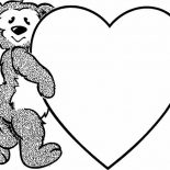 Teddy Bear, We Love Teddy Bear Coloring Page: We Love Teddy Bear Coloring Page