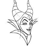 Maleficent, How To Draw Maleficent Coloring Pages: How to Draw Maleficent Coloring Pages