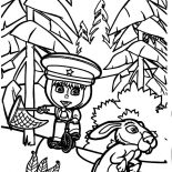 Masha And The Bear, How To Draw Masha And The Bear Coloring Pages: How to Draw Masha and the Bear Coloring Pages