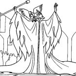 Maleficent, Maleficent Is Angry To King Stefan Coloring Pages: Maleficent is Angry to King Stefan Coloring Pages