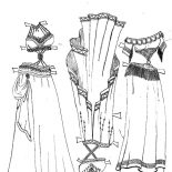 Mexican Dress, Mexican Belly Dancer Dress Set Coloring Pages: Mexican Belly Dancer Dress Set Coloring Pages
