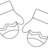 Mittens, Mittens Gloves Coloring Pages: Mittens Gloves Coloring Pages