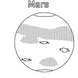 Mars, Phobos And Deimos Of Planet Mars Coloring Pages: Phobos and Deimos of Planet Mars Coloring Pages