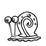 Gary, Sketch Gary The Snail Coloring Pages: Sketch Gary the Snail Coloring Pages