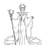 Maleficent, The Evil Maleficent Coloring Pages: The Evil Maleficent Coloring Pages