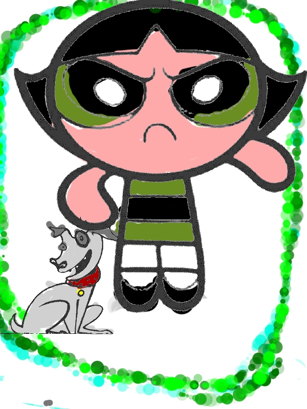 Buttercup Is Angry In The Powerpuff Girls Coloring Page by years old 1 1  