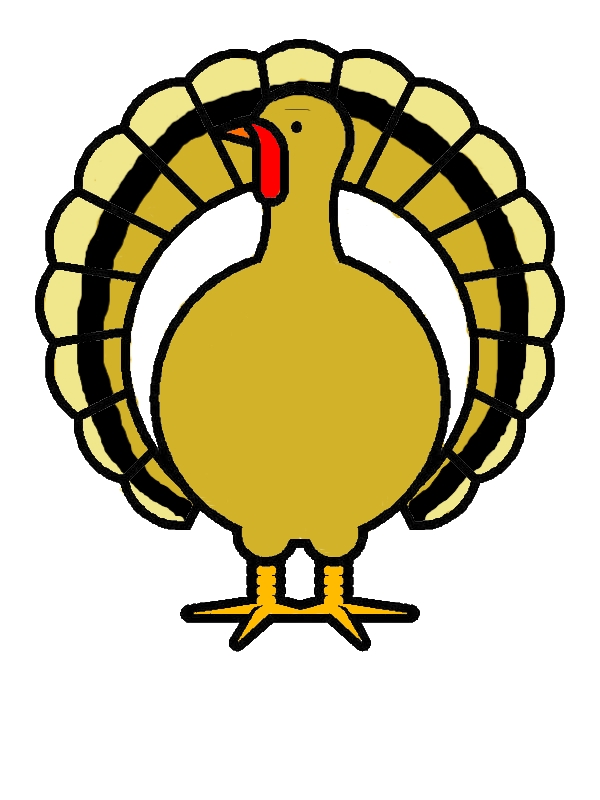 Canada Thanksgiving Day Turkey In Graphic Coloring Page by years old Wayne M  Bryant  