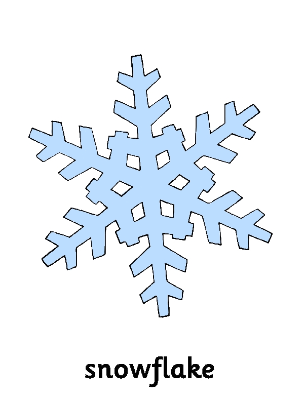 Cold Snowflakes Coloring Page by years old Ruth E  Hartwig  