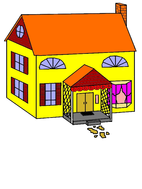 My Lovely House In Houses Coloring Page by years old Floyd D  Ulmer  