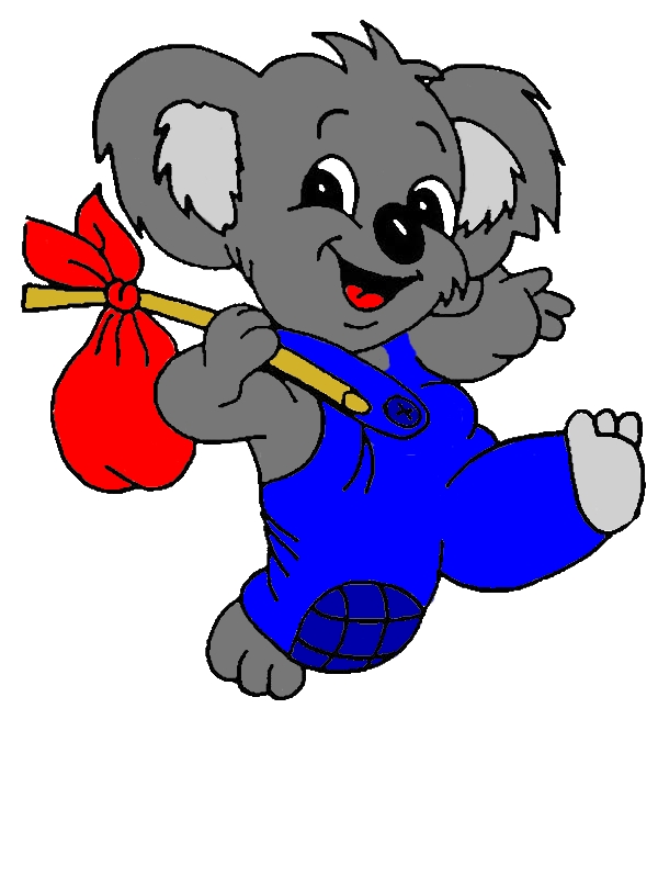 The Adventure Of Koala Bear Coloring Page by years old Brian S  Corle  